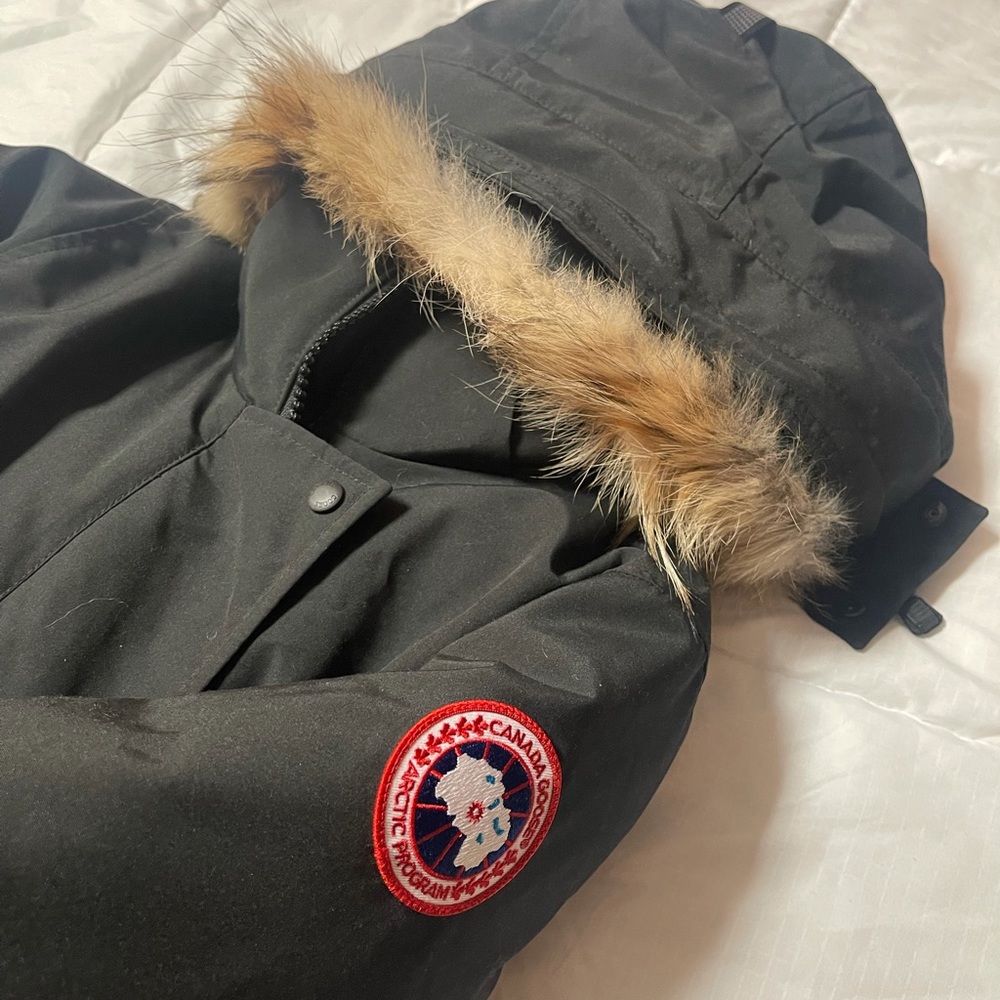Black Canada Goose parka